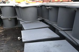 橋梁砂筒、砂箱臨時支座 預制箱梁臨時支座定做加工